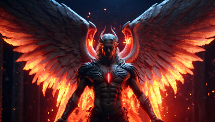 The fallen angel Lucifer