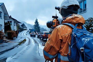 The Precision of Land Surveyor's Tools in Action