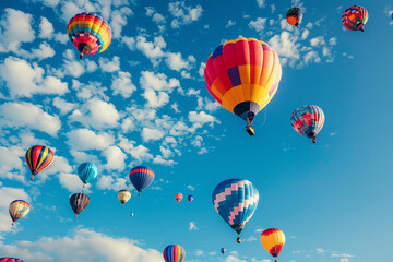 Fototapeta premium hot air balloons