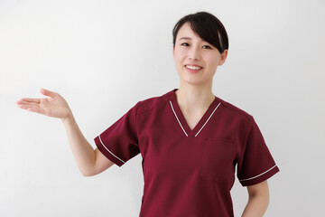 医療従事者の女性