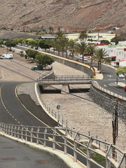 Naklejka premium kanalisierter Fluß ohne Wasser auf La Gomera 