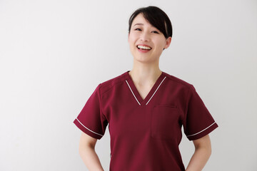 医療従事者の女性