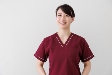 医療従事者の女性