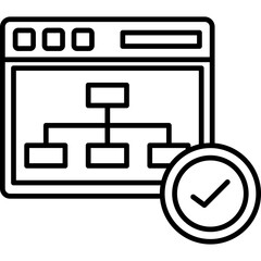 Fototapeta premium Website Icon