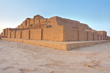 Chogha Zanbil ziggurat  ancient Elamite complex in the Khuzestan province of Iran