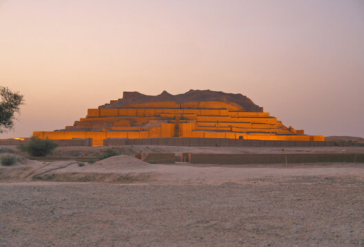Chogha Zanbil ziggurat  ancient Elamite complex in the Khuzestan province of Iran