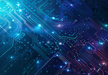 Photo of computer circuit board background