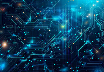 Photo of computer circuit board background