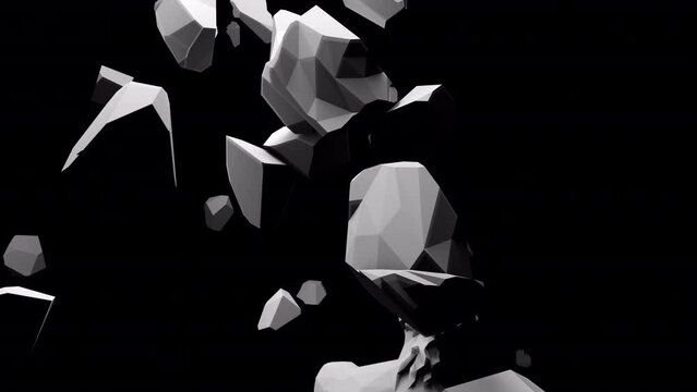 Seamlessly Loopable Venus de Milo Shattered Into Pieces