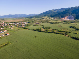 The Forty Springs Reservoir near town of Asenovgrad, Bulgaria