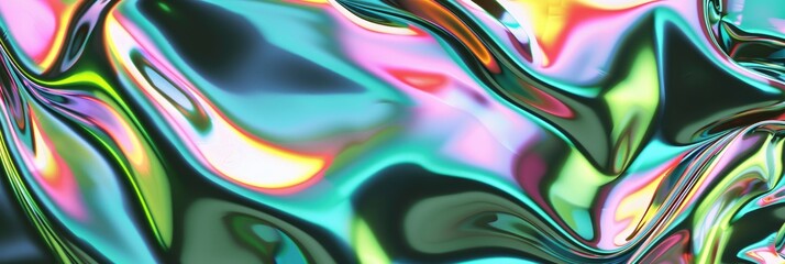 Futuristic Abstract Texture Background With Holographic Effects, Abstract Texture Background