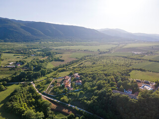 The Forty Springs Reservoir near town of Asenovgrad, Bulgaria