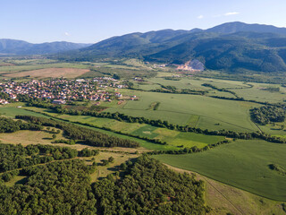 The Forty Springs Reservoir near town of Asenovgrad, Bulgaria