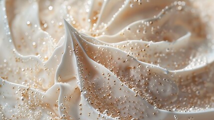 Milk foam texture for food and drink designs
