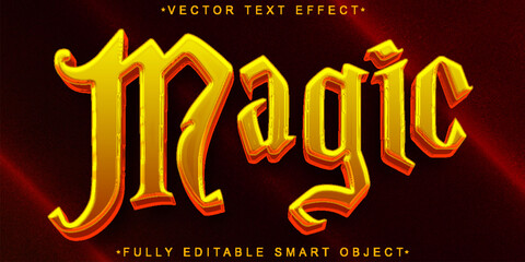 Vector Fully Editable Smart Object Text Effect