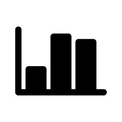 Chart Icon Vector Symbol Design Illustration