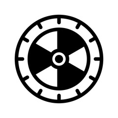 Obraz premium Tire Icon Vector Symbol Design Illustration