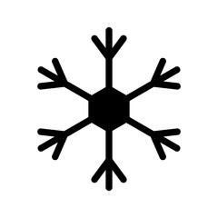 Snow Icon Vector Symbol Design Illustration