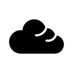 Cloud Icon Vector Symbol Design Illustration