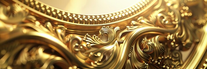 Abstract Texture Background With Intricate, Ornate Details In Gold, Abstract Texture Background