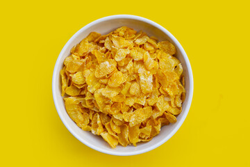 Cornflake cereal for morning breakfast