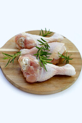 Raw chicken legs, meat for cooking