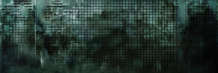 Abstract Texture Background With Futuristic, Digital Grids, Abstract Texture Background