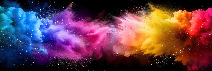 Abstract Texture Background With Cosmic Energy Bursts In Vibrant Colors, Abstract Texture Background