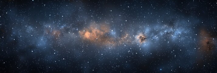 Naklejka premium Abstract Texture Background With Cosmic, Starry Skies In Dark Blue And Black Hues, Abstract Texture Background