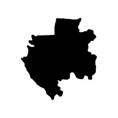 Gabon map