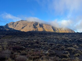 Naklejka premium Tongariro Alpine Crossing, Tongariro National Park, North Island of New Zealand