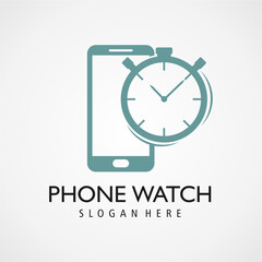 phone mobile logo vector template illustration design