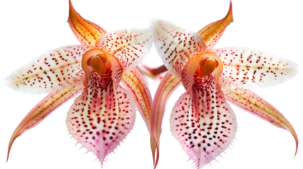 Tender Embrace: Orchids in Delicate Harmony