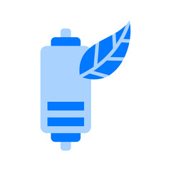 Green Energy Blue Flat