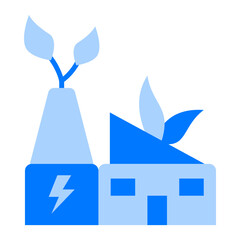 Plant Power Blue Flat