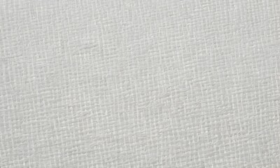 Fototapeta premium White threaded textile pattern, neutral backdrop for product displays, AI illustration.