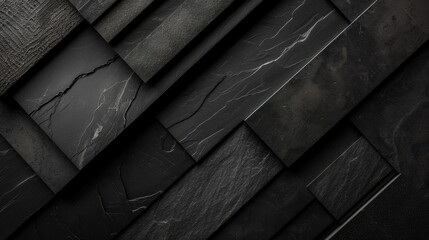 Collage of monochrome photographic textures, including different surfaces and patterns. Graphic...