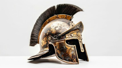 old roman town in good condition on white background in high resolution and high quality. history concept, antiques, soldiers, warrior, king, captain, commander, leader, background