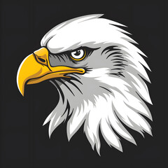 Obraz premium eagle head illustration