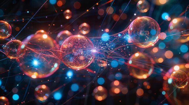 A Feynman diagram representing an interaction between subatomic particles,