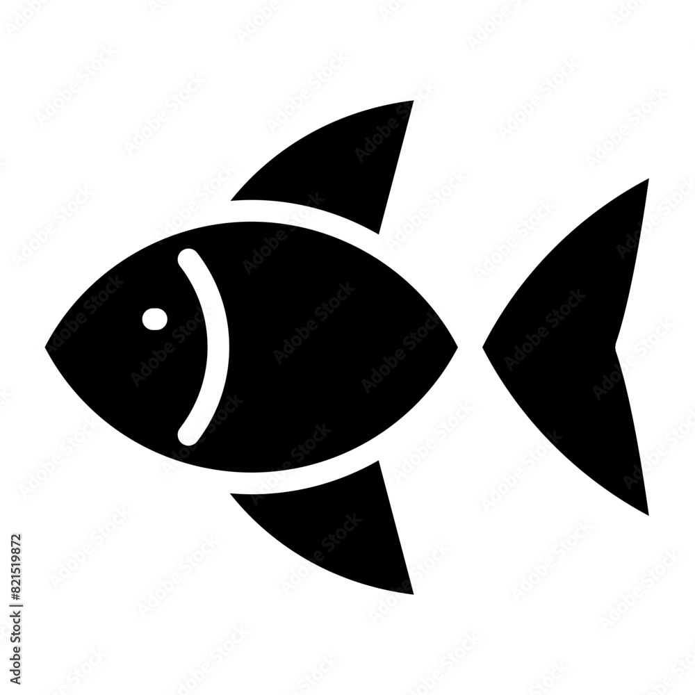 Sticker fish, pet