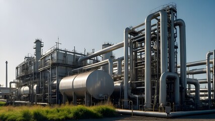 hydrogen pipeline and their whole industry and industrial area
