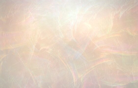 Mother of pearl texture closeup beige color. Gemstone pearlescent empty background.