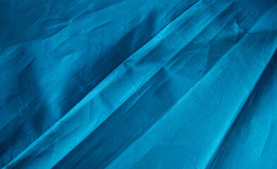 close up blue fabric texture