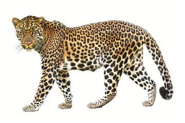 Fototapeta premium leopard vintage drawing illustration artwork