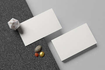 Two Business Card Mockup for showcasing your design to clients