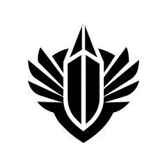 Business corporation logo concept vector art illustration