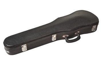 hard case used protection for violin string instrument played with bow orchestra music and classical Brazilian fiddle