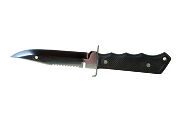 steel knife metal cutting instrument kitchen and hunting tool dagger