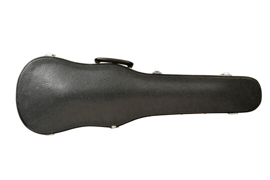hard case used protection for violin string instrument played with bow orchestra music and classical Brazilian fiddle